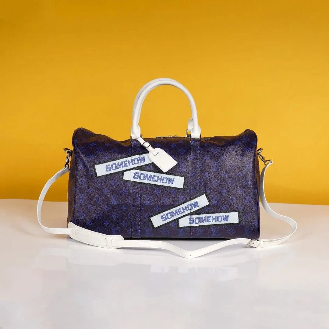 Louis Vuitton Keepall Bandoulière "Somewhere Somehow" Bag-3