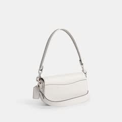 Coach Emmy Saddle Premium White Shoulder Bag-4