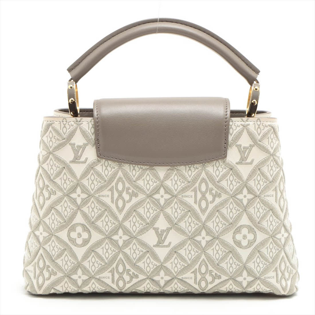 Louis Vuitton Capucines BB Since 1854 Monogram Jacquard Handbag-1