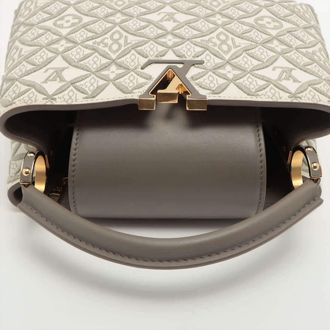 Louis Vuitton Capucines BB Since 1854 Monogram Jacquard Handbag-5