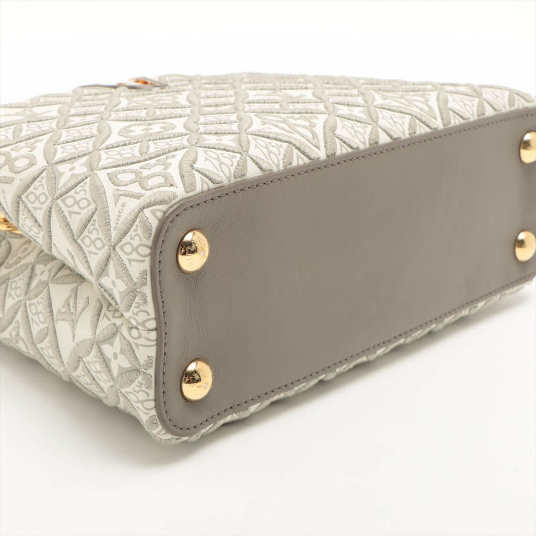 Louis Vuitton Capucines BB Since 1854 Monogram Jacquard Handbag-3