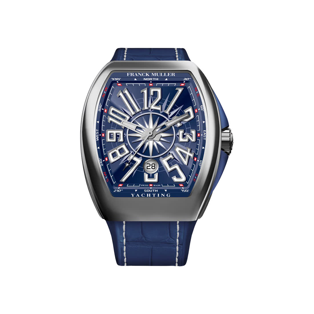 Franck Muller Vanguard Yachting Blue Timepiece V 45 SC YACHT AC BL-0