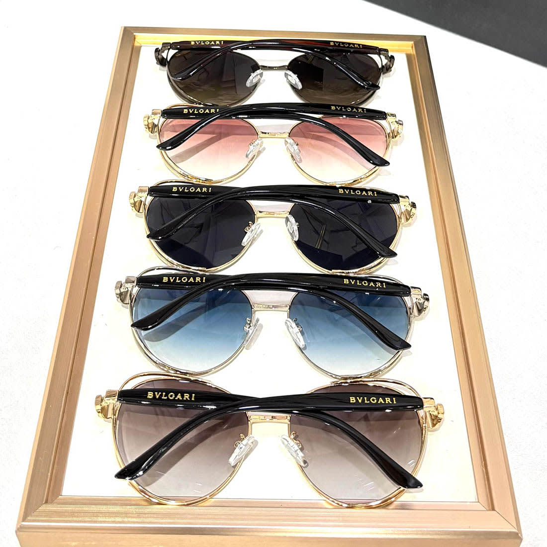 Bvlgari BV6087B Magnifica UV Protected Oval Sunglasses-3