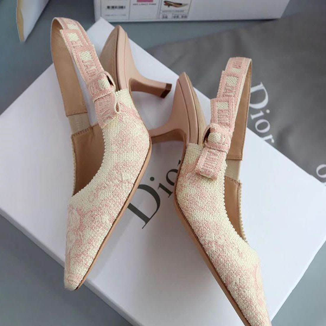 Christian Dior J'Adior Slingback Heels Sandals-4