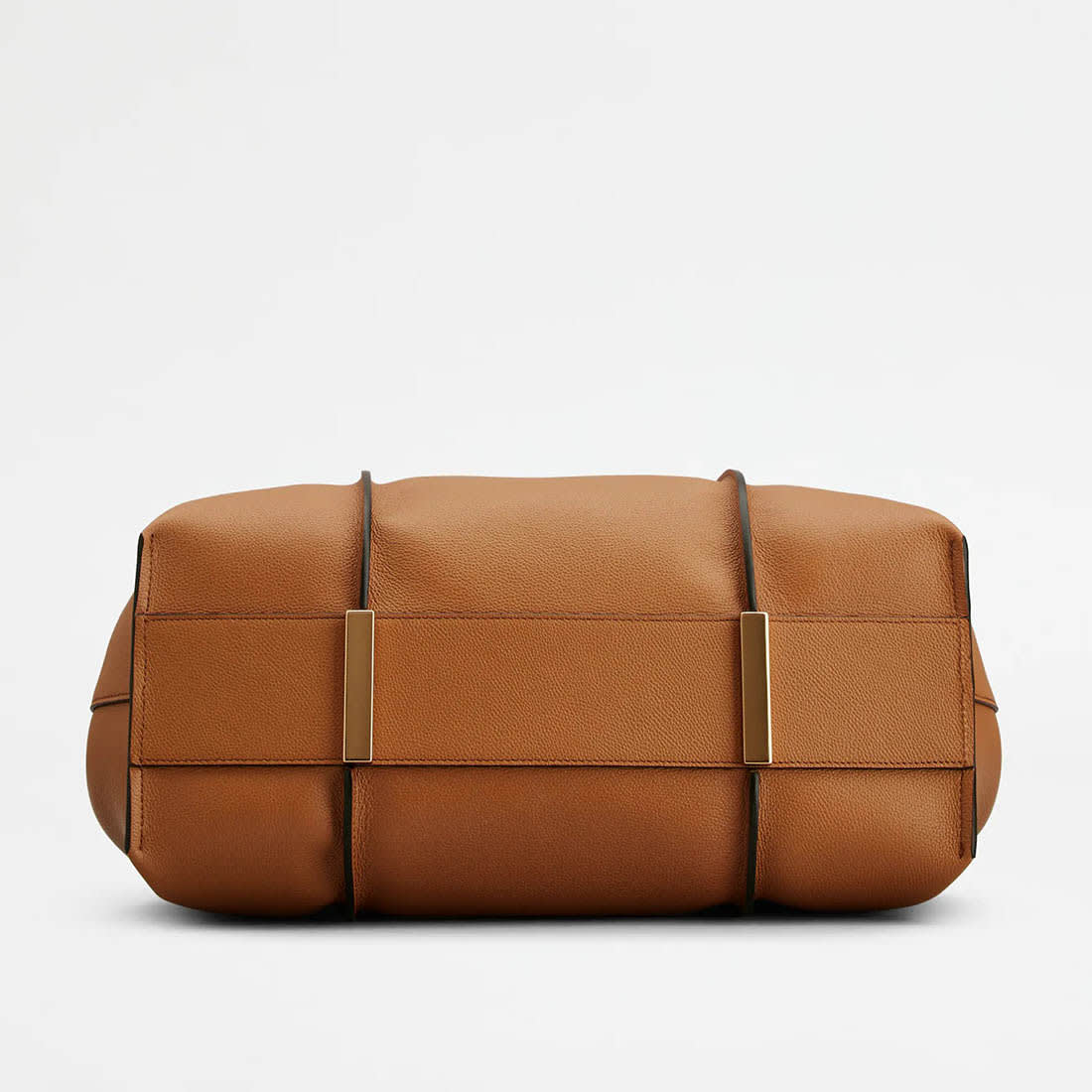 Tod's Timeless Brown Leather Shopping Bag-3