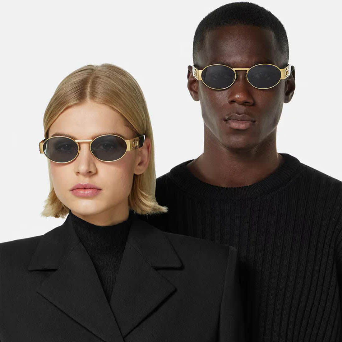 Versace Black Premium Women's Sunglasses-4