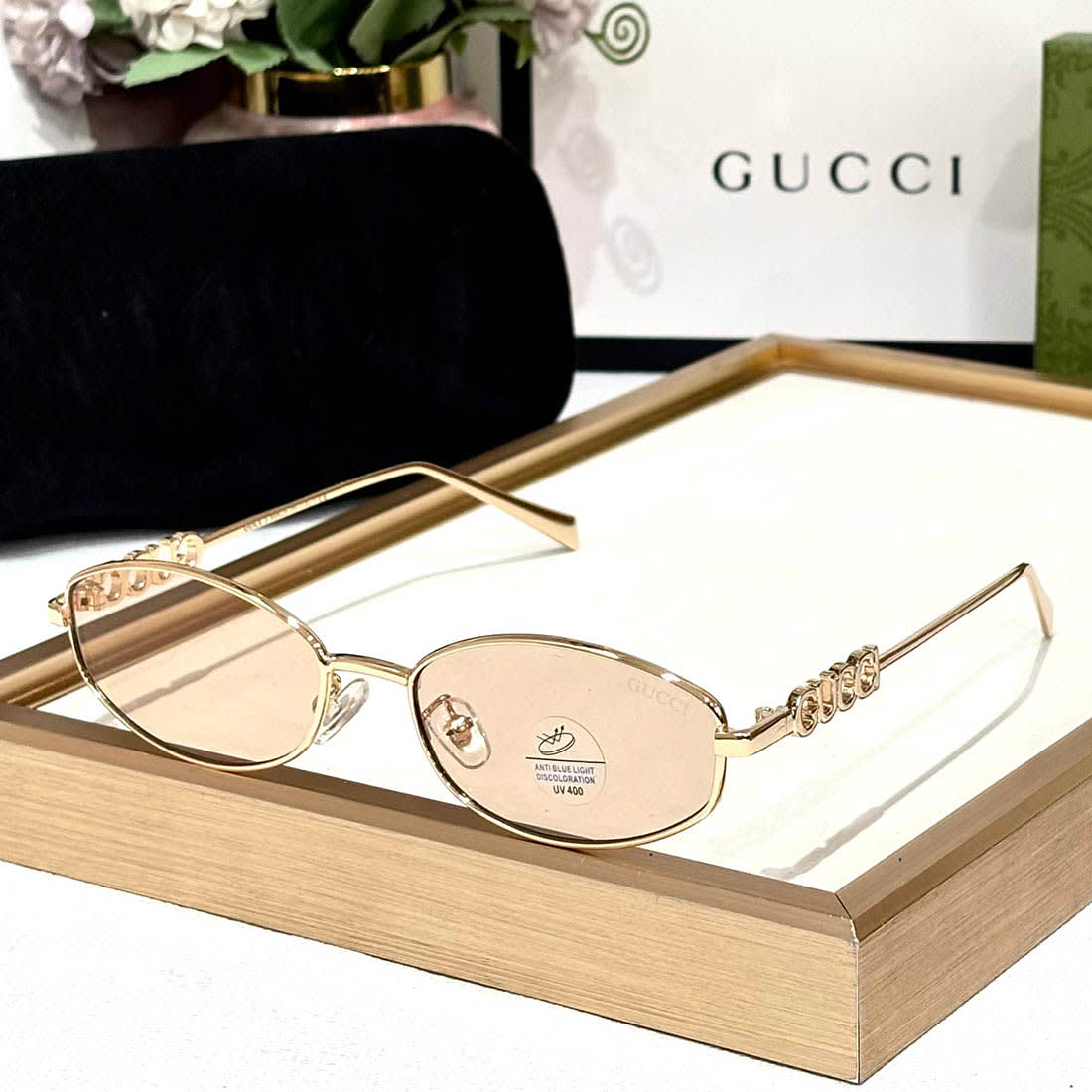 Gucci Brown Premium Women's Sunglasses-0