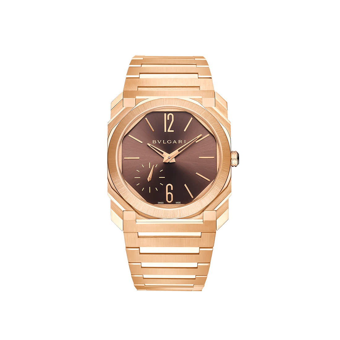 Bvlgari Premium Quality Brown Watch 103637-0