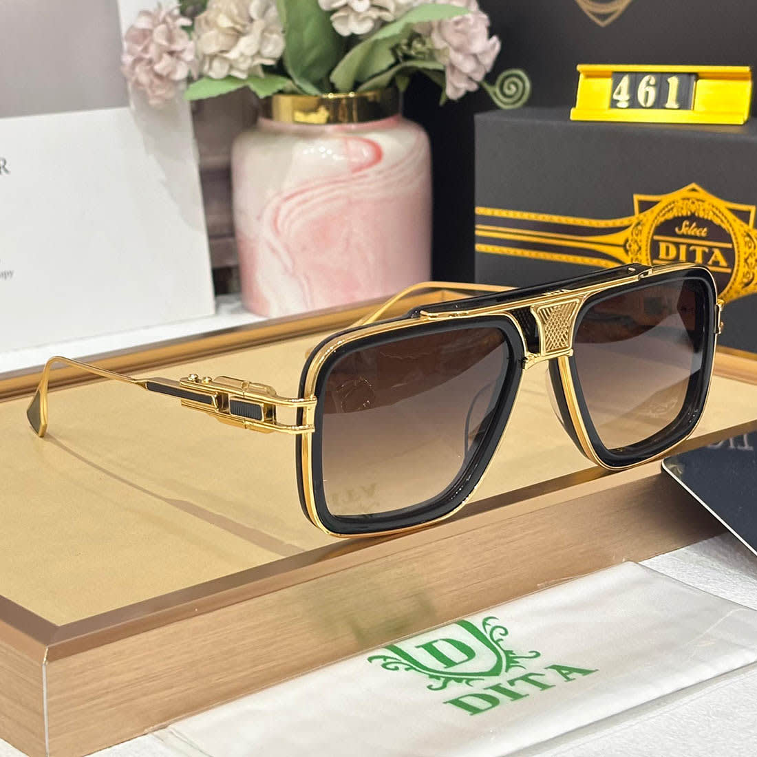 Dita Brown Premium Quality Sunglasses-2