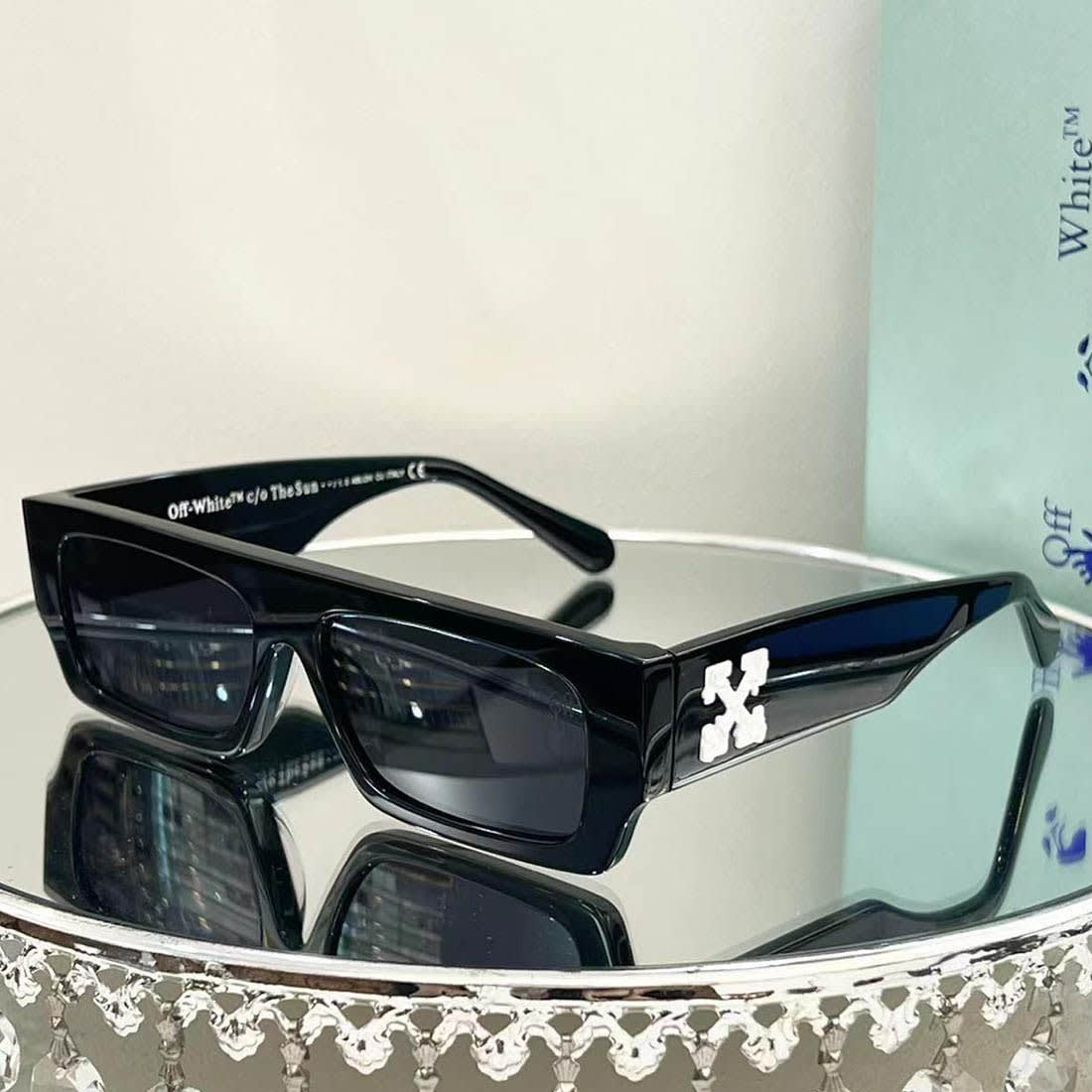 Off-White Black Luxury Sunglasses-0