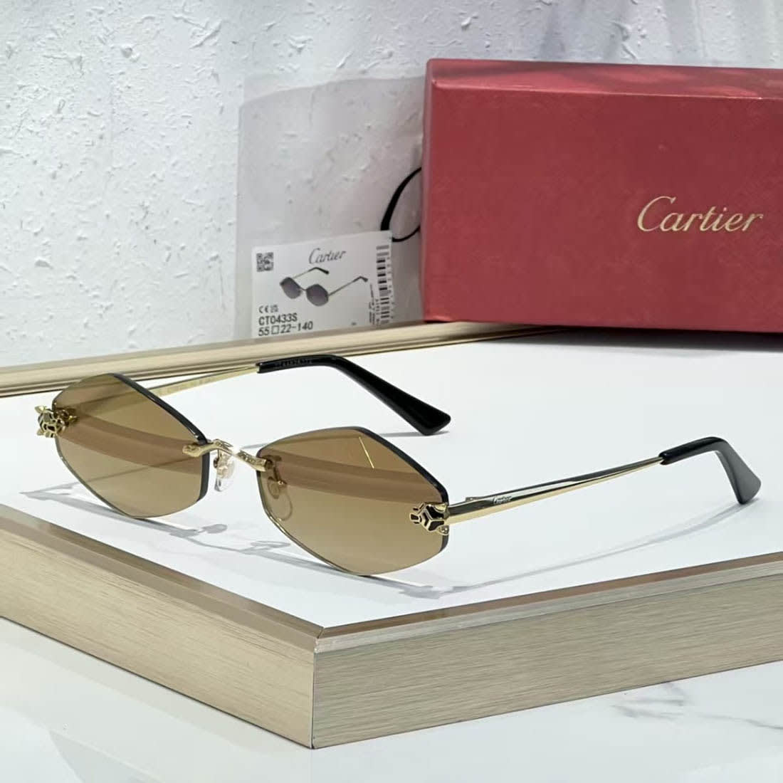 Cartier Brown Luxury Sunglasses-0
