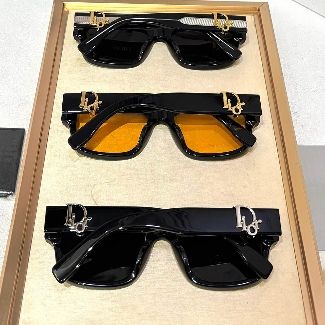 Dior S3F Golden Premium Quality Sunglasses-4
