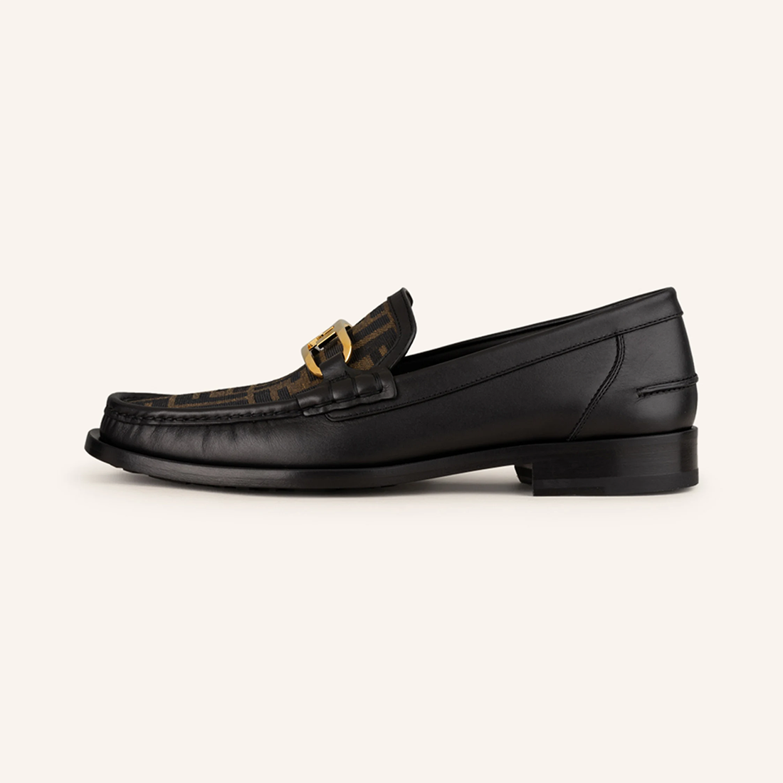 Fendi Black Premium Quality Loafer-1