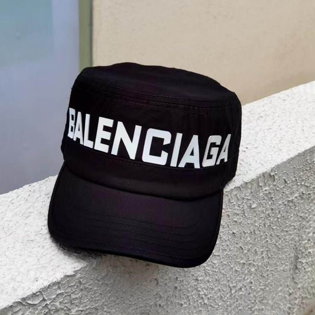 Balenciaga All Weather Black & White Premium Cap-0