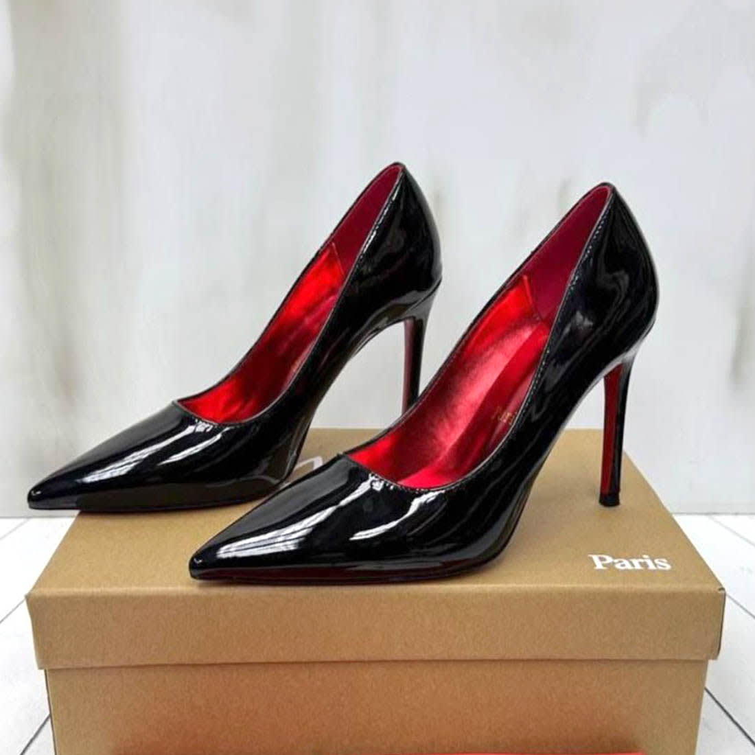 Christian Louboutin Kate Black Heels Sandals-5