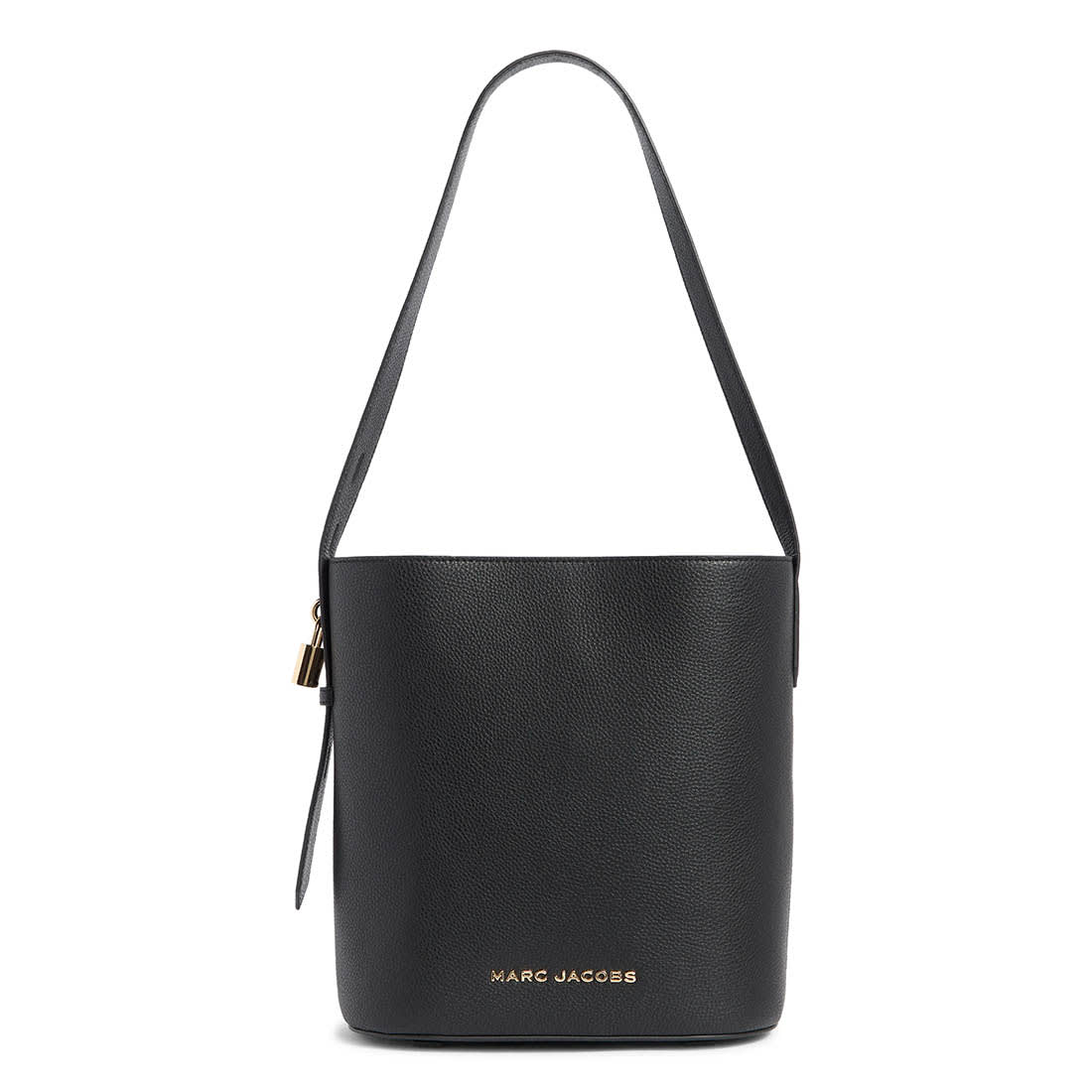 Marc Jacobs Black Leather Bucket Bag-0