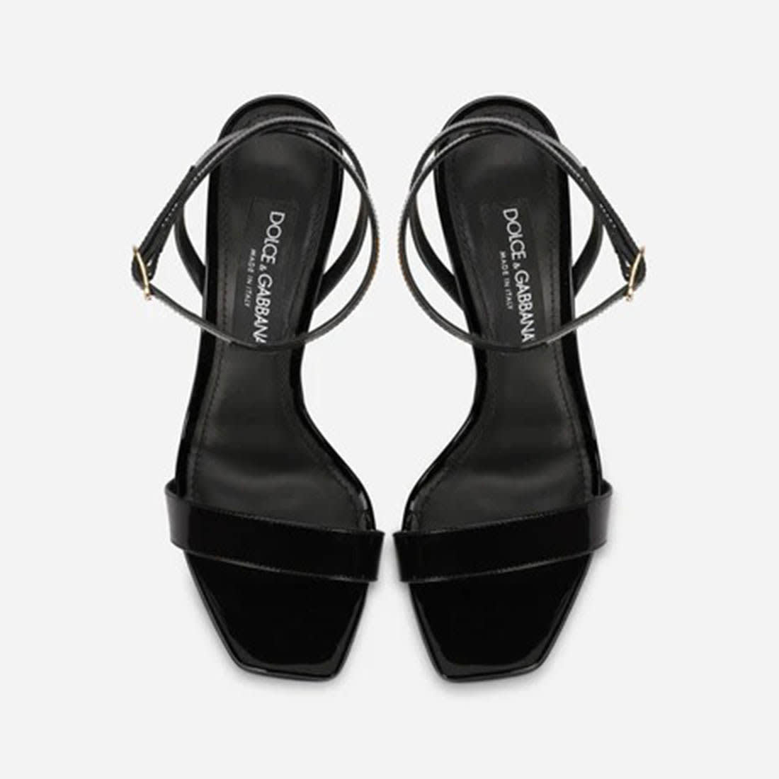 Dolce & Gabbana Pop Black Heel Sandals-2