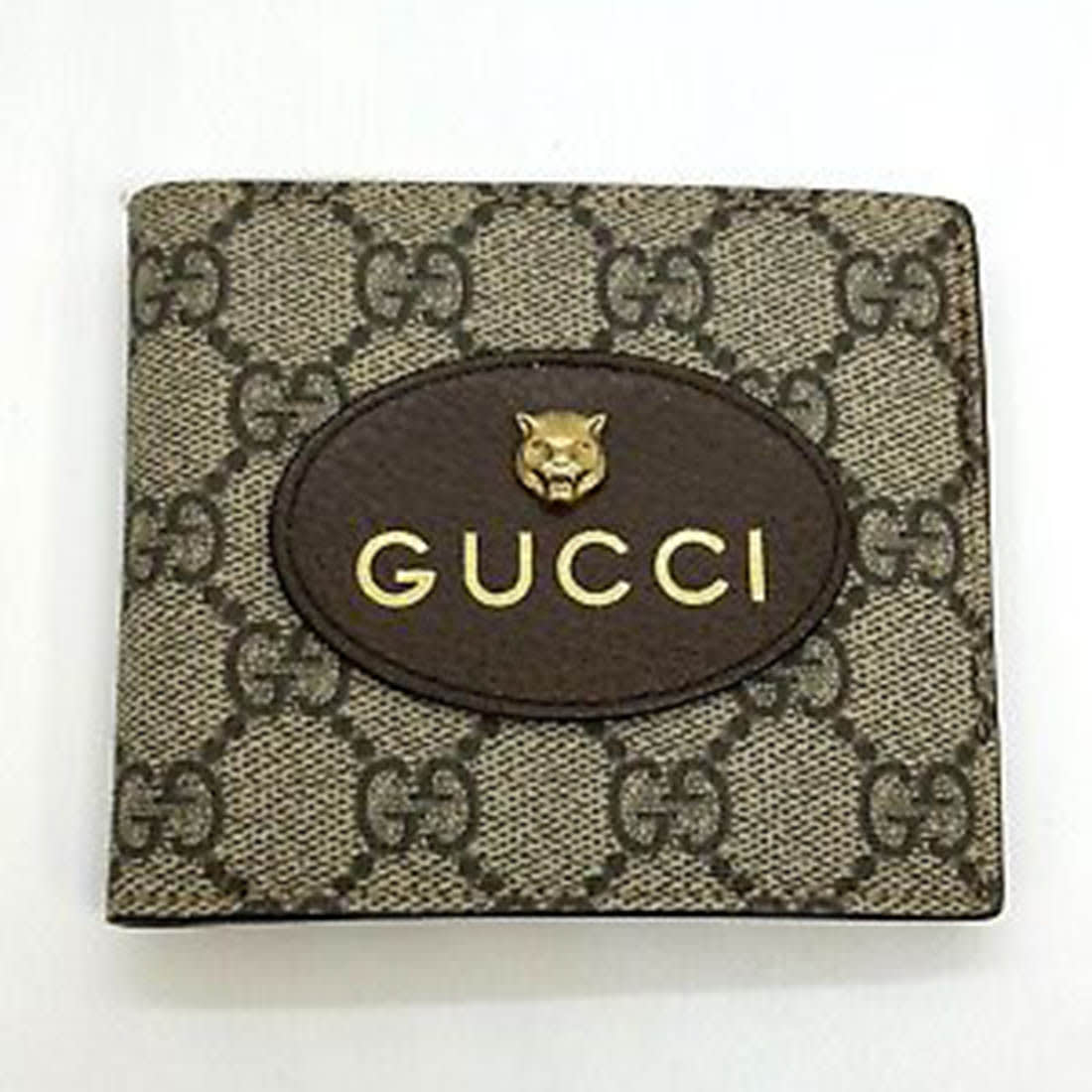 Gucci Brown Premium Compact Wallet-2