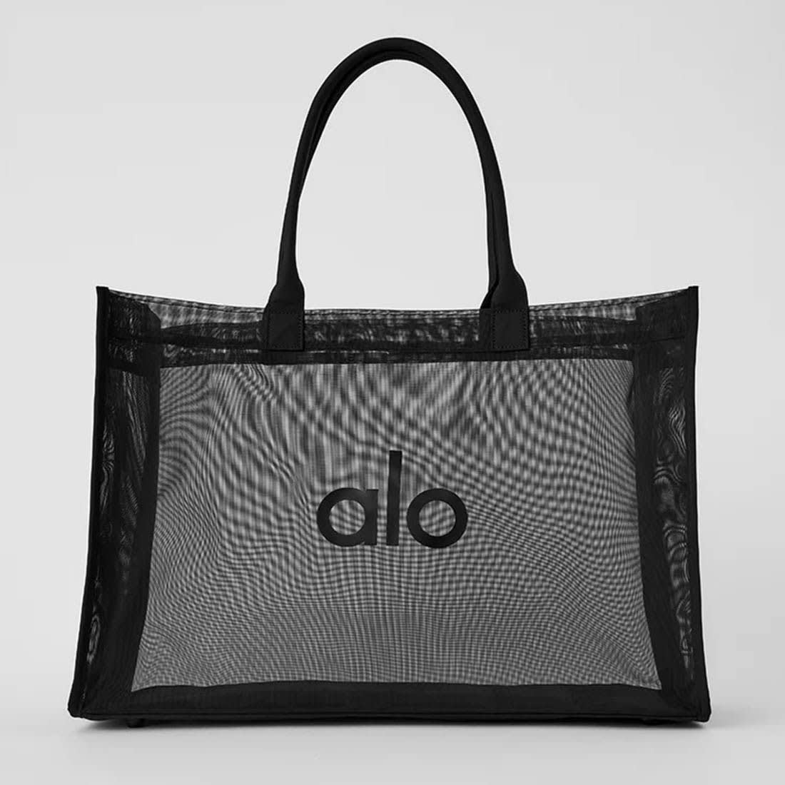 Alo Sheer Black Tote Bag-0
