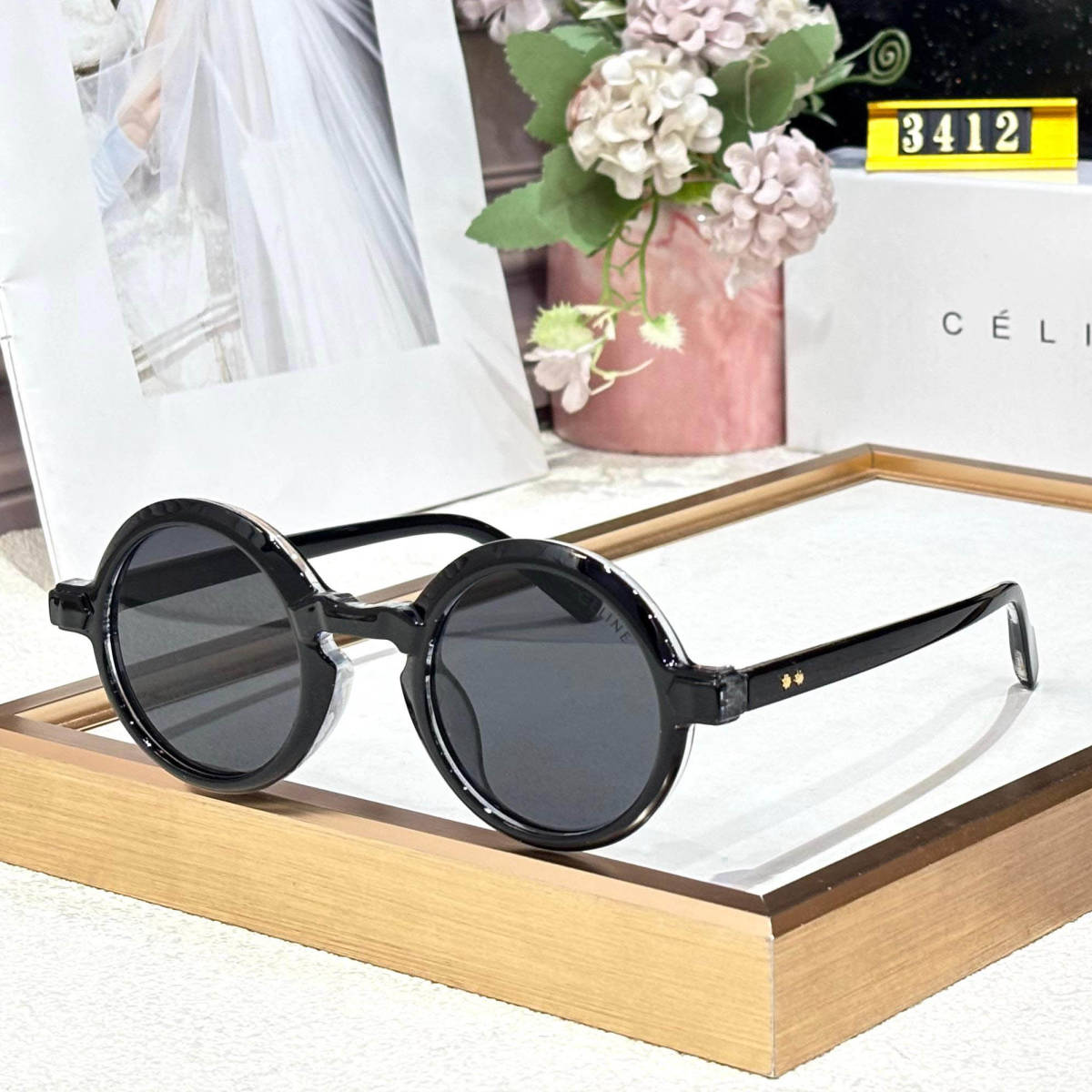 Celine Black Premium Quality Sunglasses-0