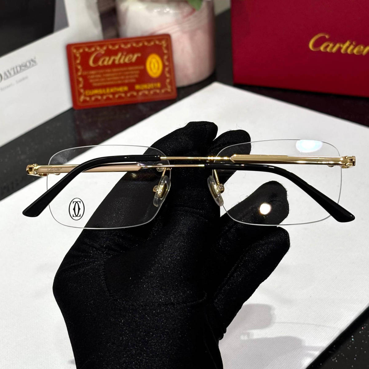 Cartier Black Premium Sunglasses-3