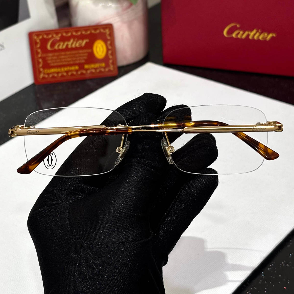 Cartier Brown Premium Sunglasses-3