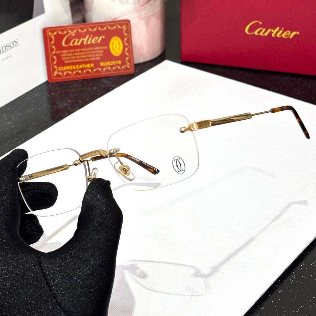 Cartier Brown Premium Sunglasses-1
