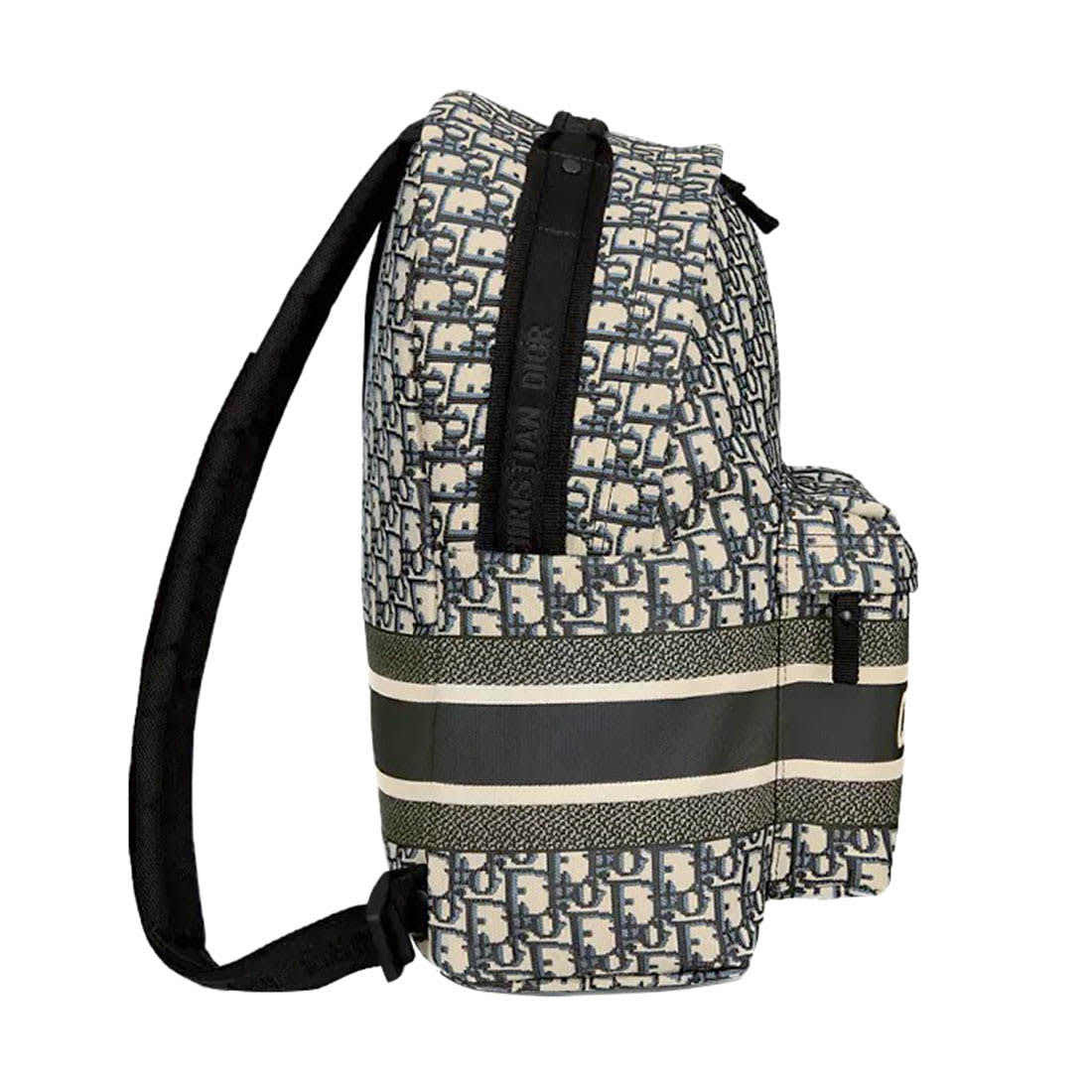 Dior Oblique Black Backpack-1