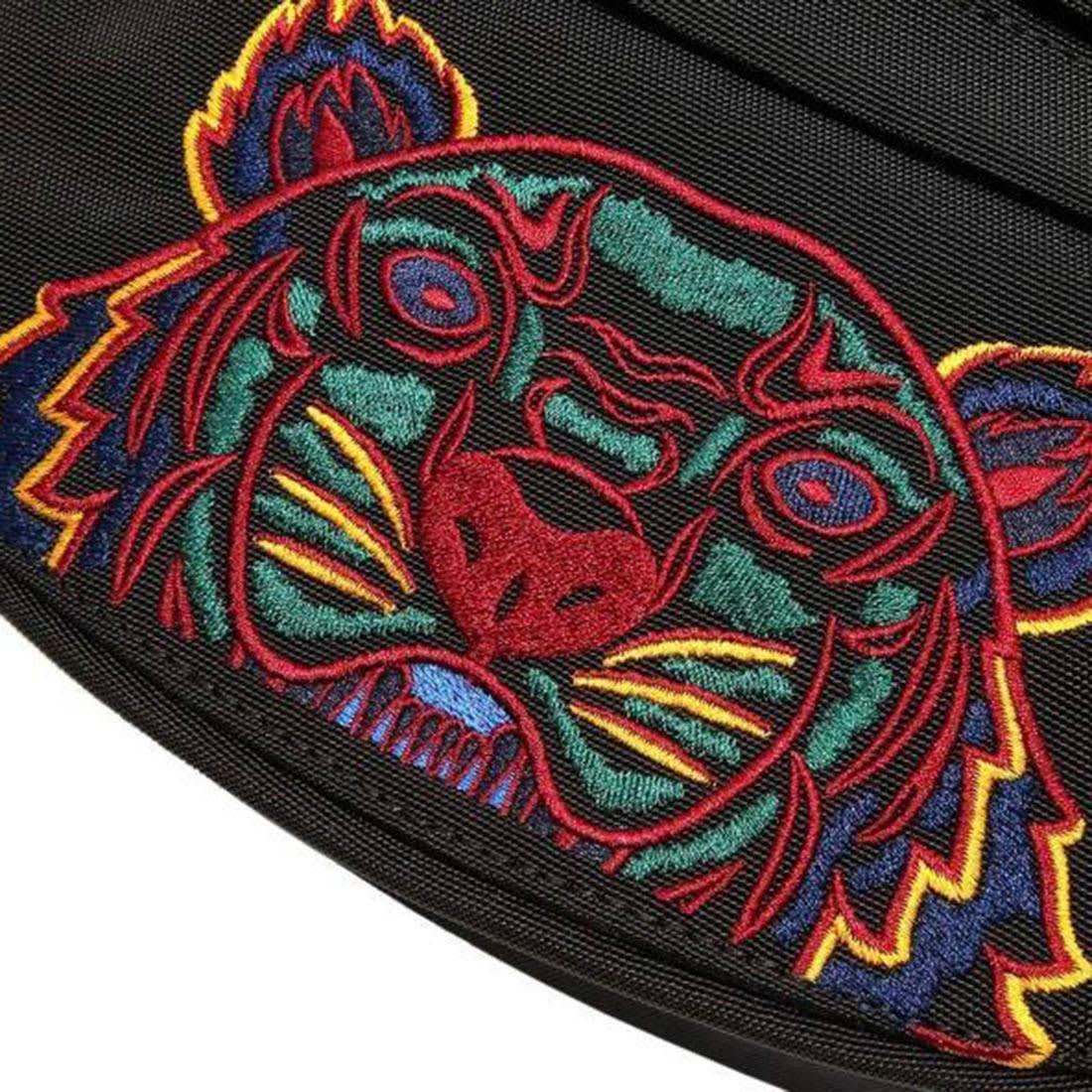 Kenzo Tiger Black & Red Belt Bag-1
