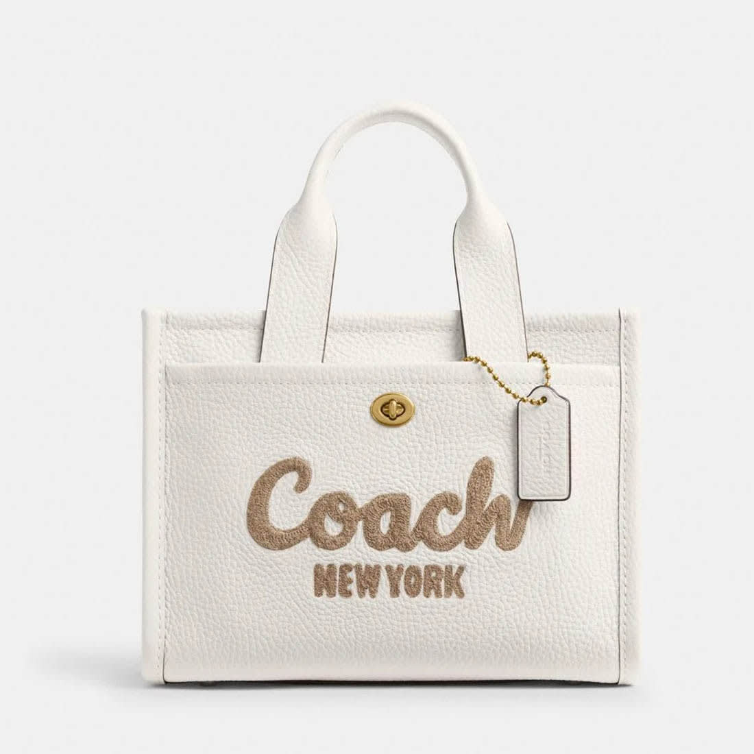 Coach Cargo 26 White Tote Bag-0