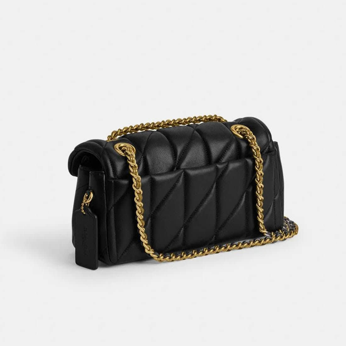 Coach Tabby 26 With Pillow Quilting Black Shoulder Bag-1