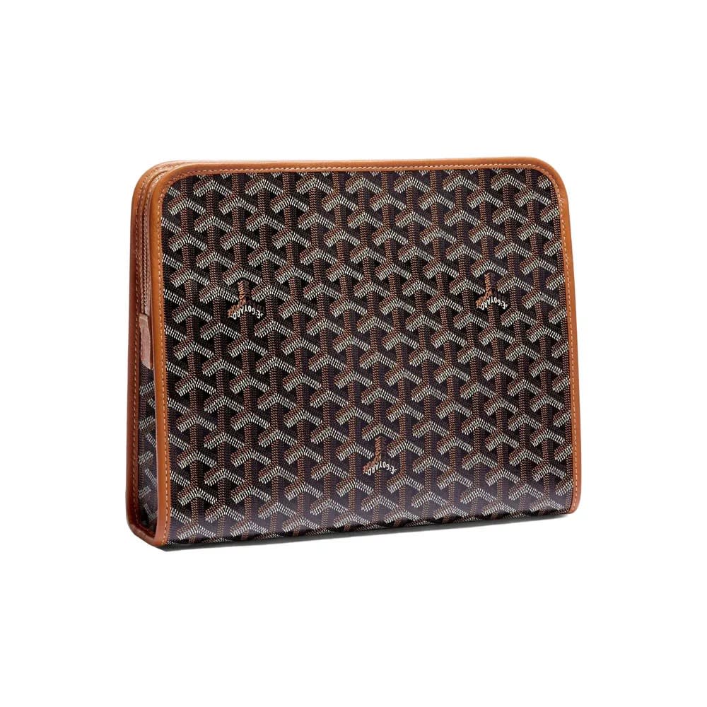 Goyard Brown Multi Purpose Long Pouch-1