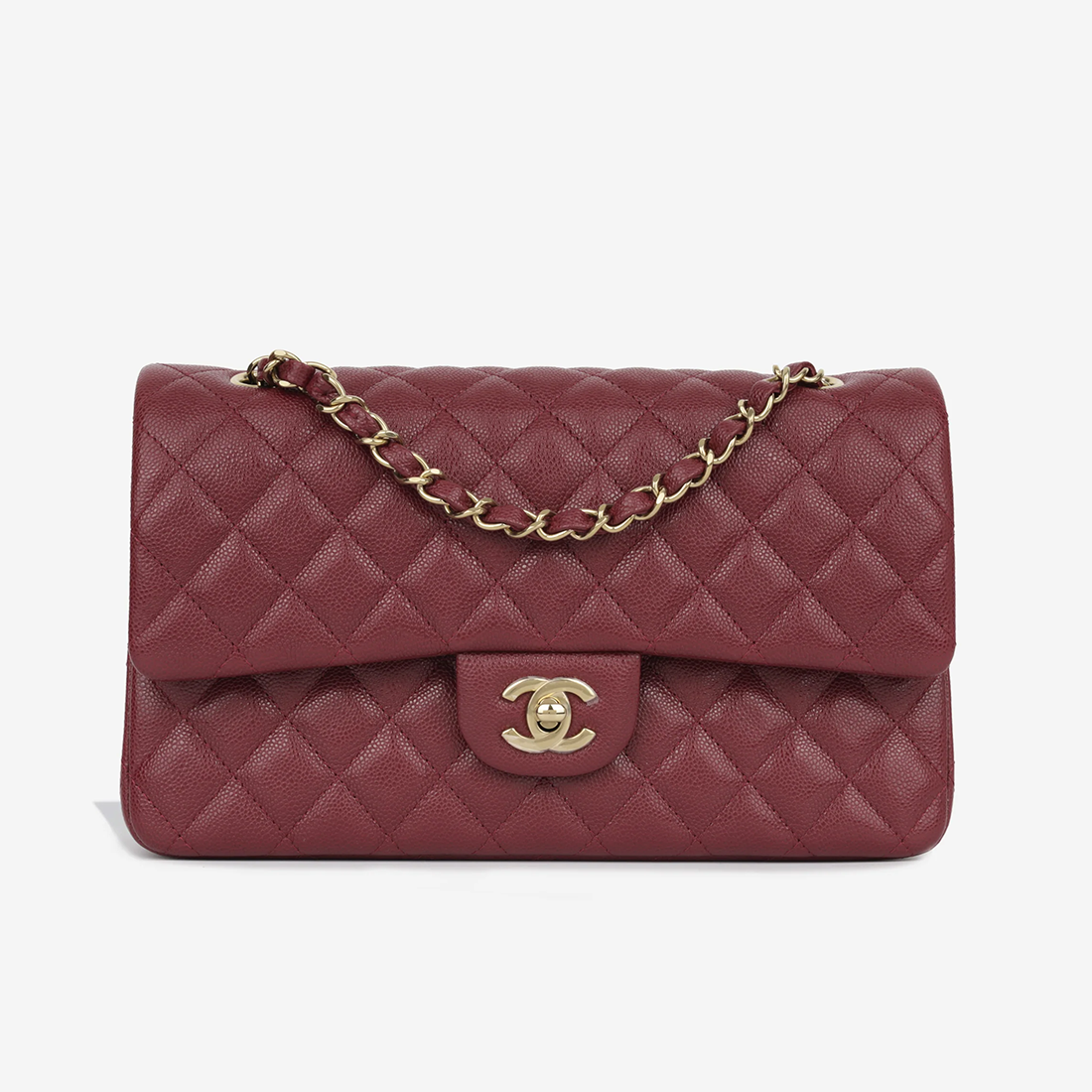Chanel Jumbo Classic Wine Flap Bag-0