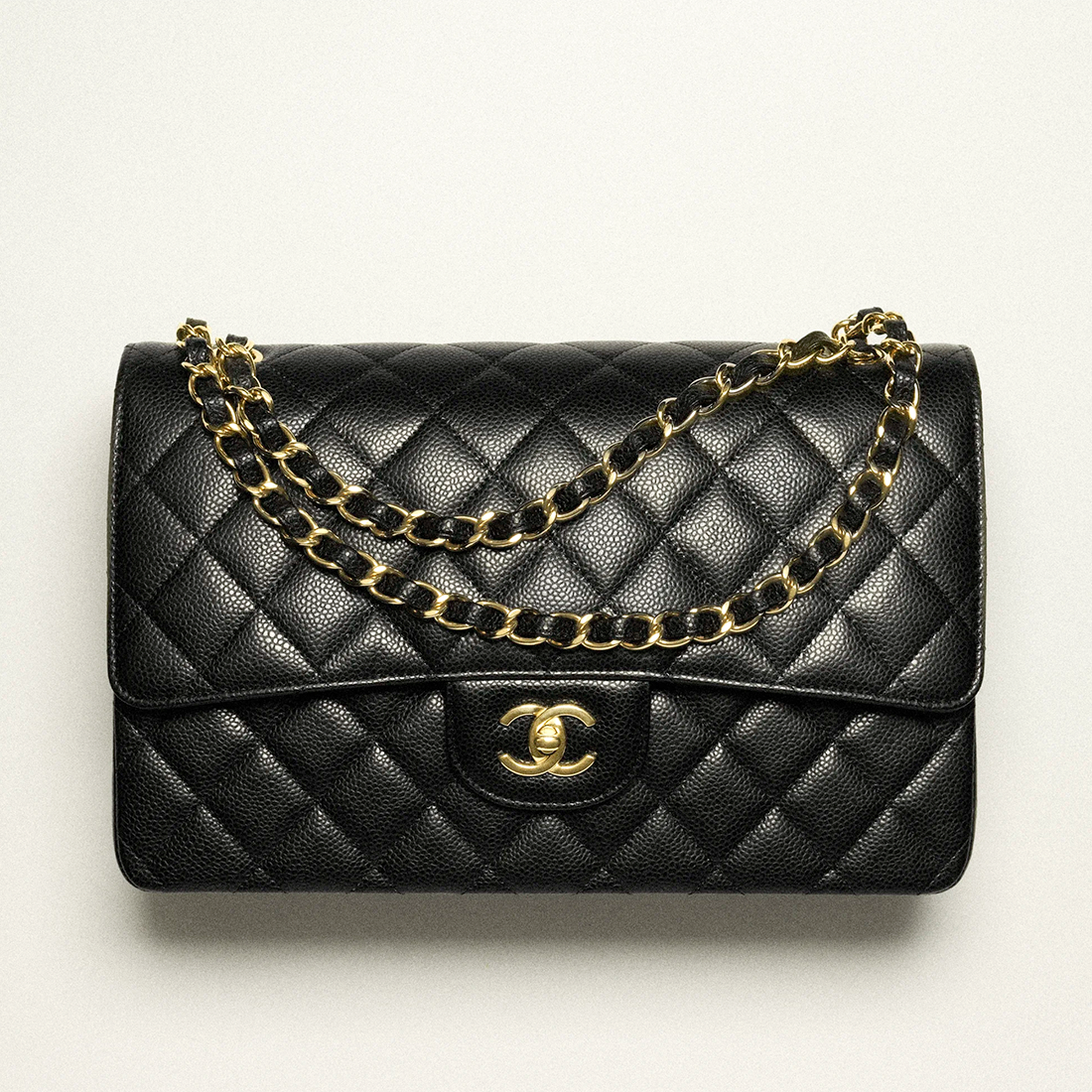 Chanel Jumbo Classic Black Flap Bag-0