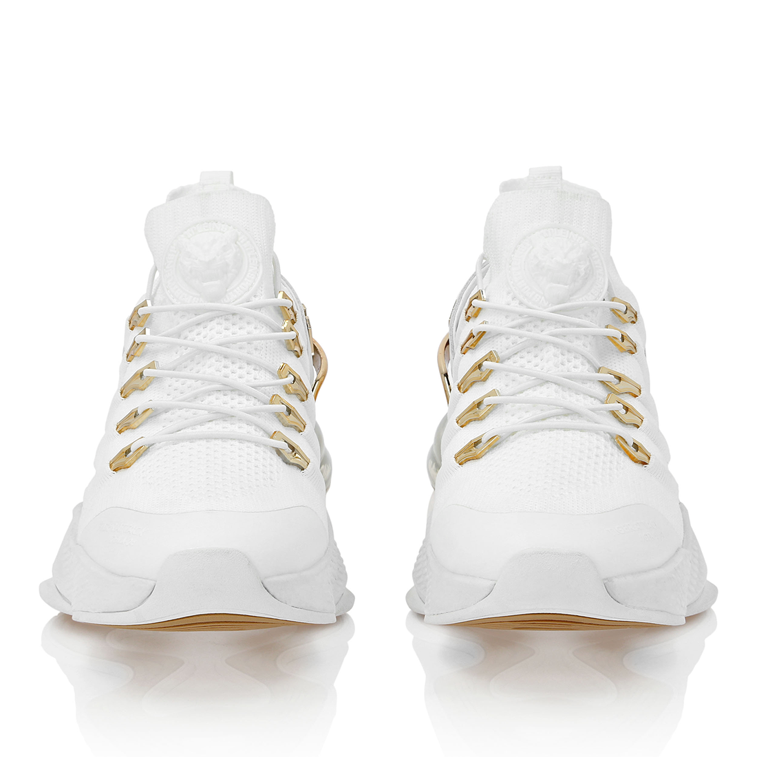 Philip Plein Sports White Premium Low-Top Sneaker-4