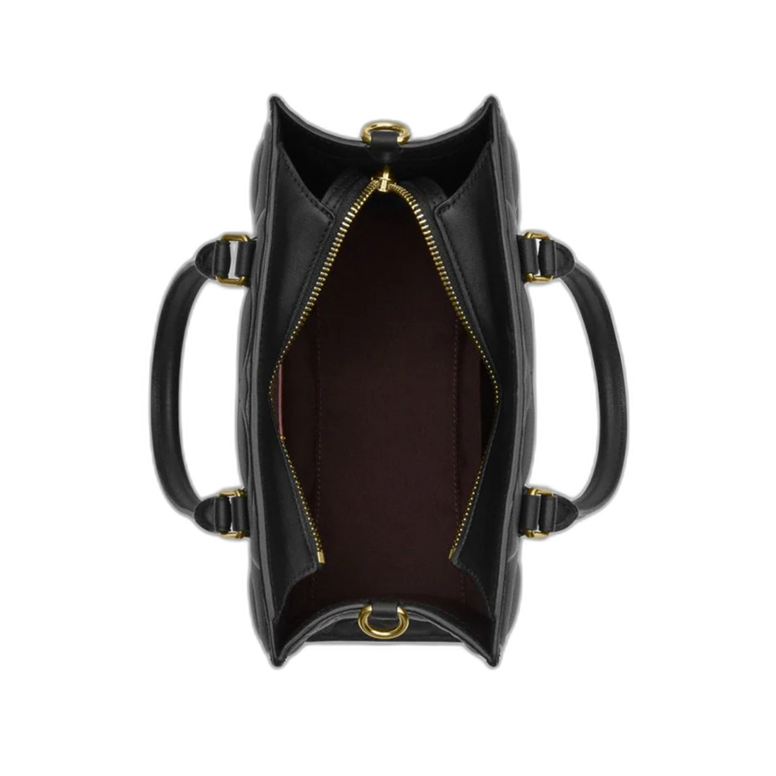 Coach Maggie Embossed Black Crossbody Bag-2