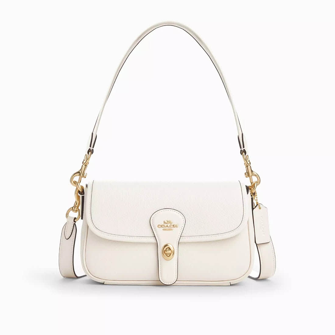 Coach Hadley White Shoulder Bag-0