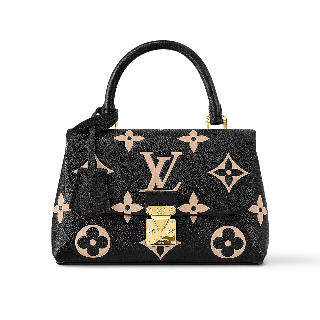 Louis Vuitton Madeleine Black & Cream Crossbody Bag-0