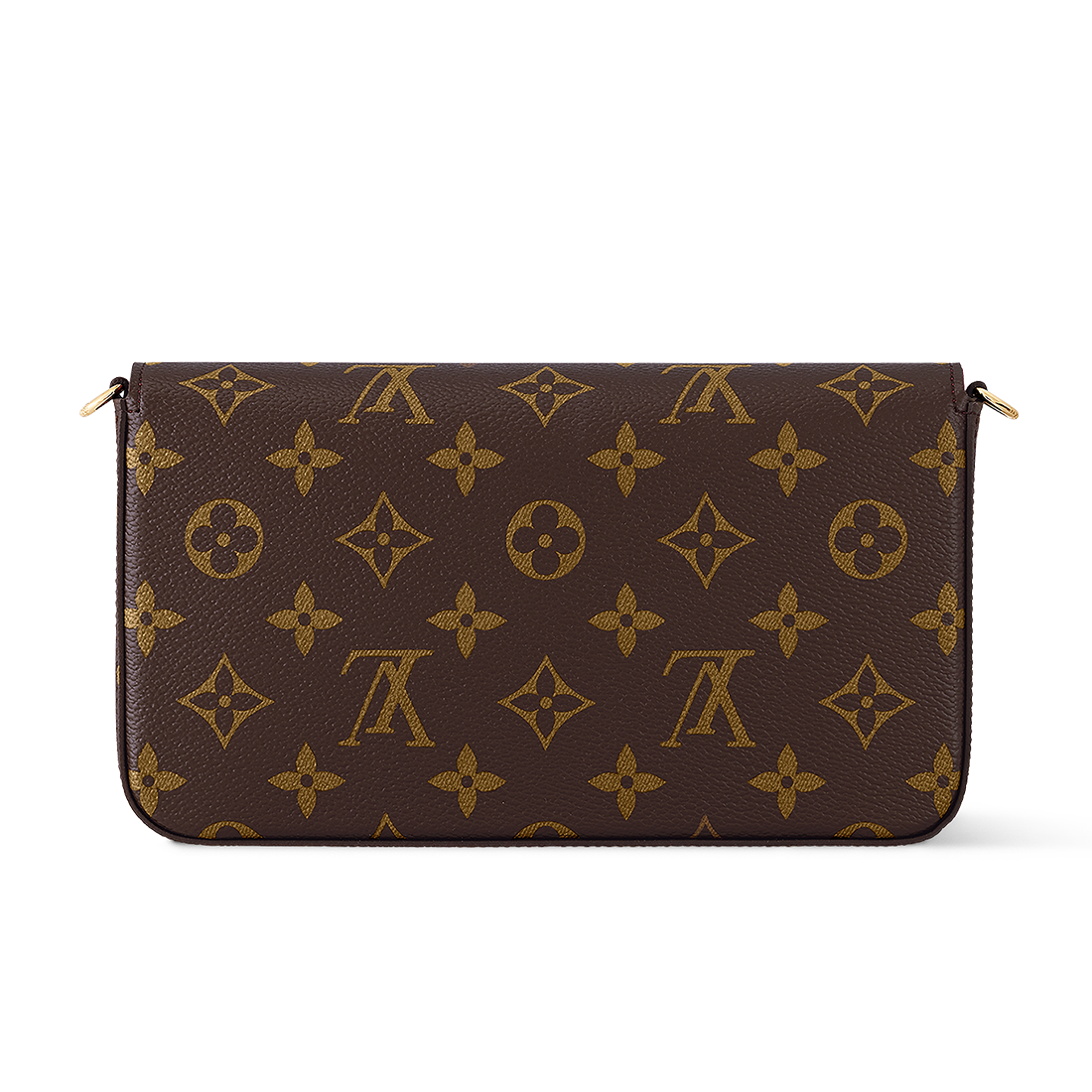 Louis Vuitton Felicie Brown Shoulder Bag-2