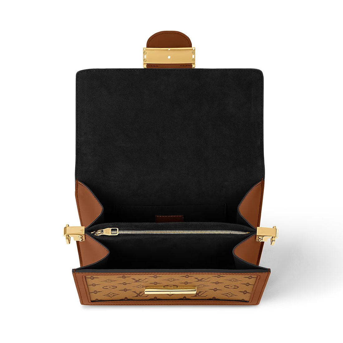 Louis Vuitton Dauphine Brown Monogram Bag-3