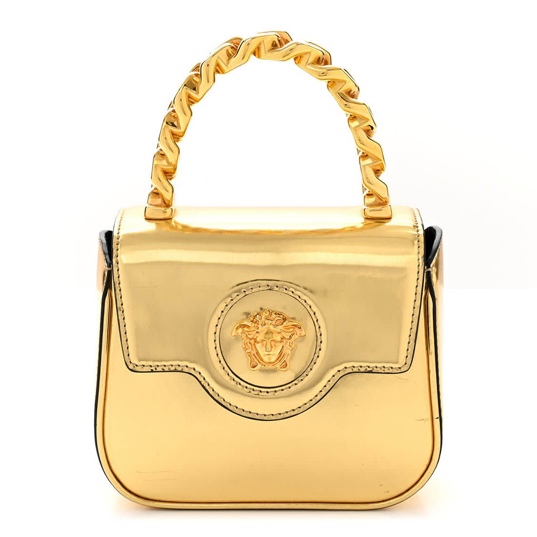 Versace Small La Medusa Golden Handle bag-0
