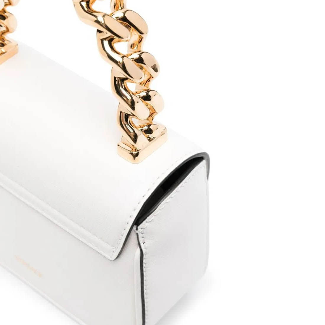 Versace Small La Medusa White Handle bag-2