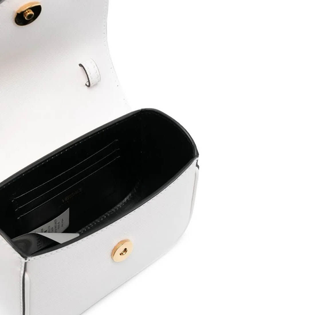 Versace Small La Medusa White Handle bag-3