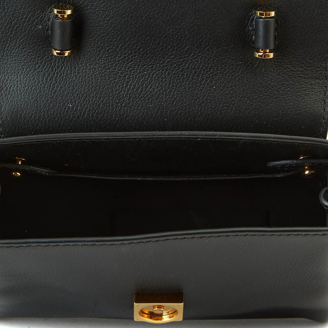 Versace La Medusa Black Handle bag-2