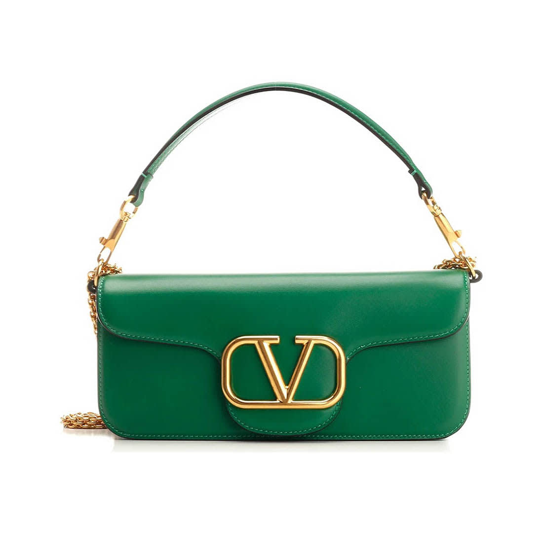 Valentino Locò Green Crossbody Bag-0
