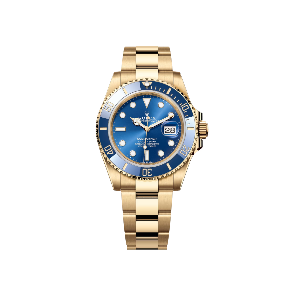 Rolex Submariner Date  Oyster, 41 mm, yellow gold  Reference 126618LB-0