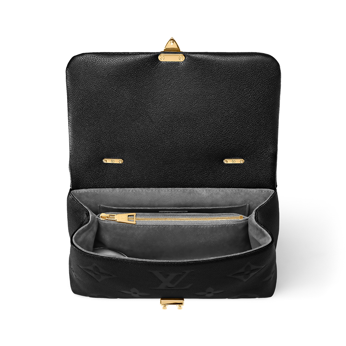 Louis Vuitton Madeleine Black Crossbody Bag-3