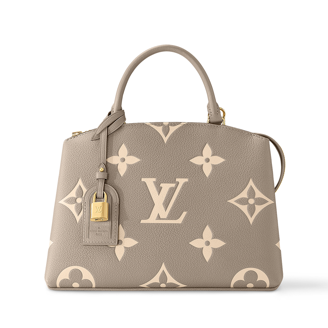 Louis Vuitton Montaigne Beige Leather Bag-0