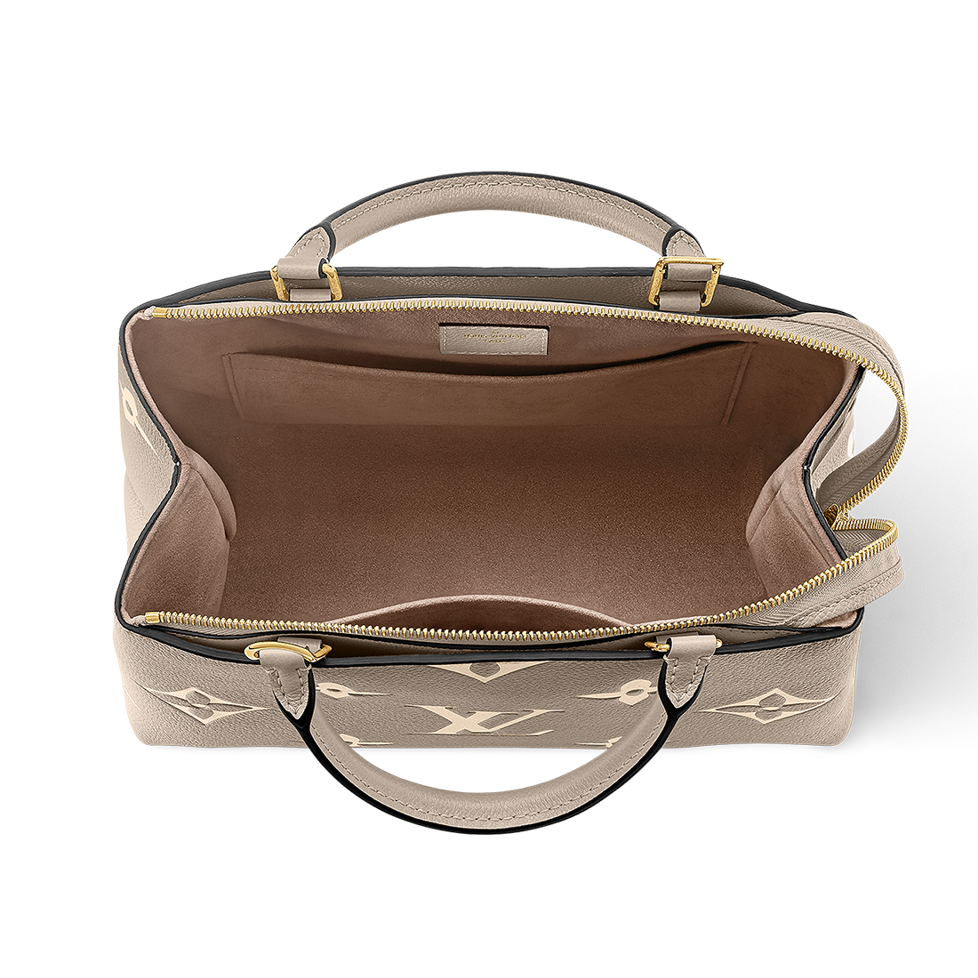 Louis Vuitton Montaigne Beige Leather Bag-2