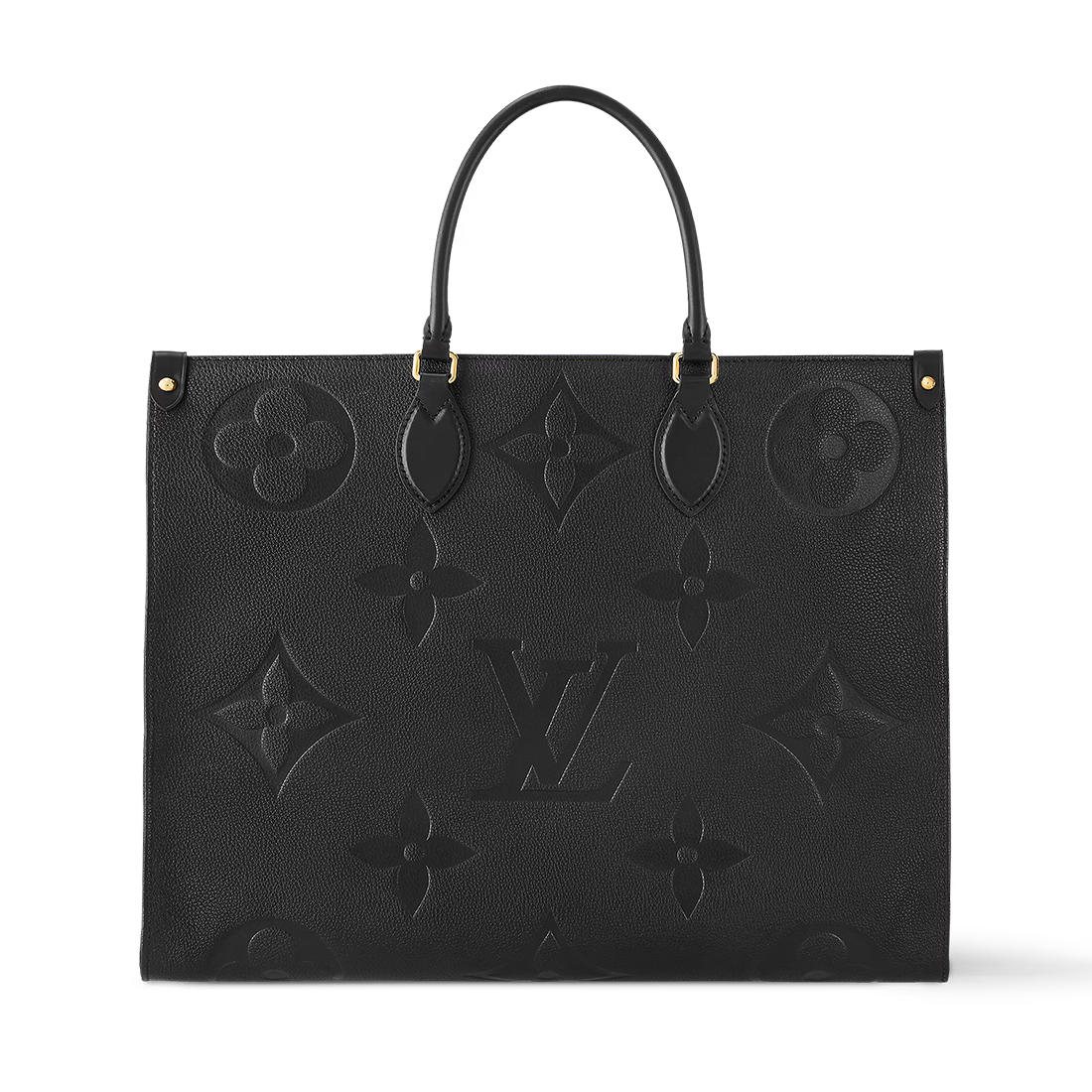Louis Vuitton Onthego MM Black Tote Bag-0